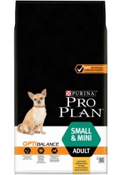 Pro Plan OptiBalance Small and Mini Adult сухой корм для взрослых собак мелких и карликовых пород с высоким содержанием курицы 3 кг. 